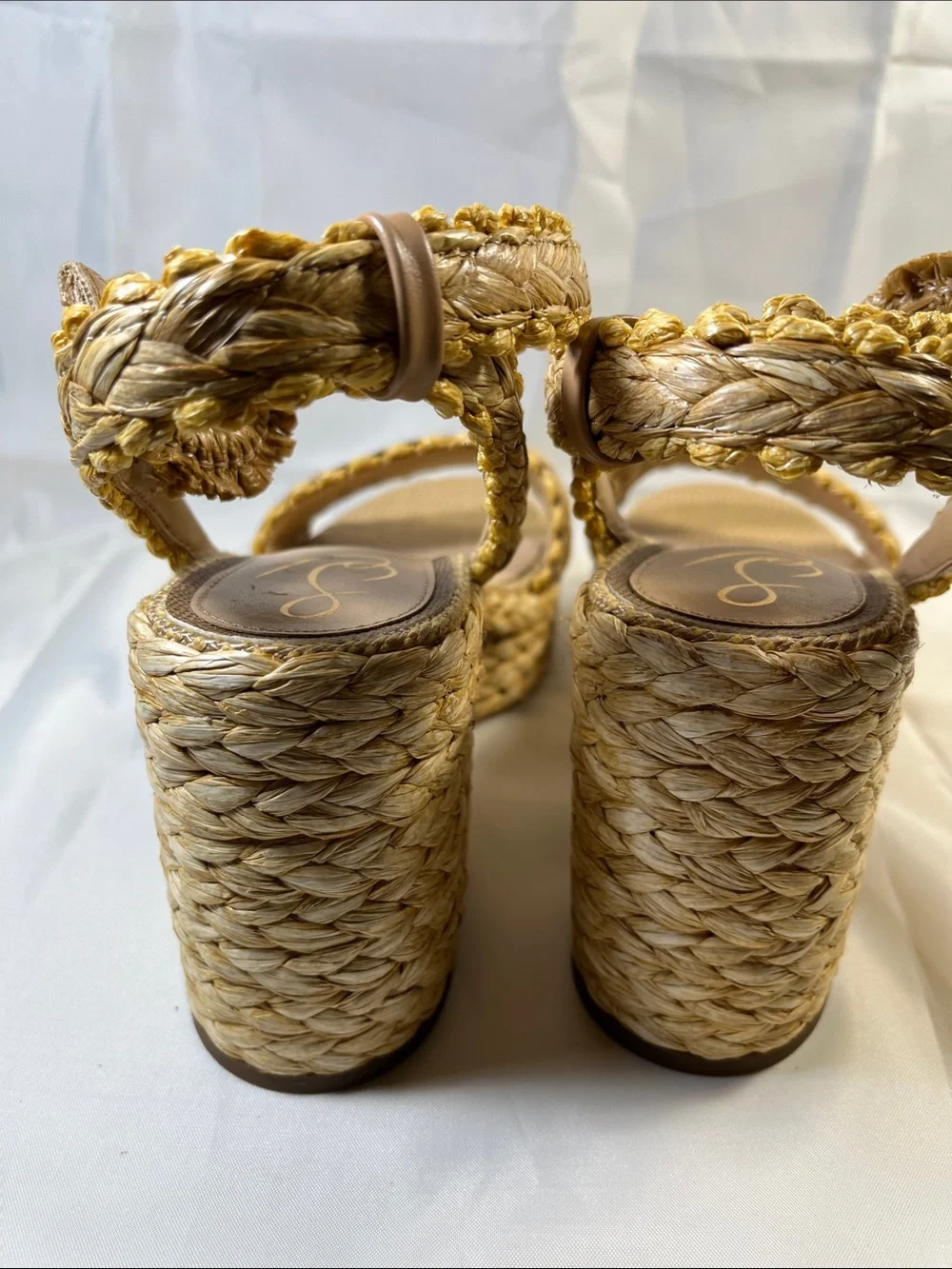 Sam Edelman textured straw